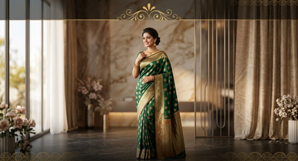 Saree Caption Trends & Ideas 