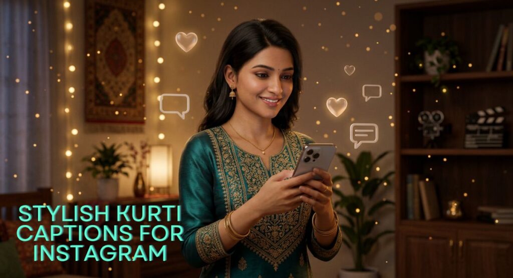 Stylish Kurti Captions for Instagram