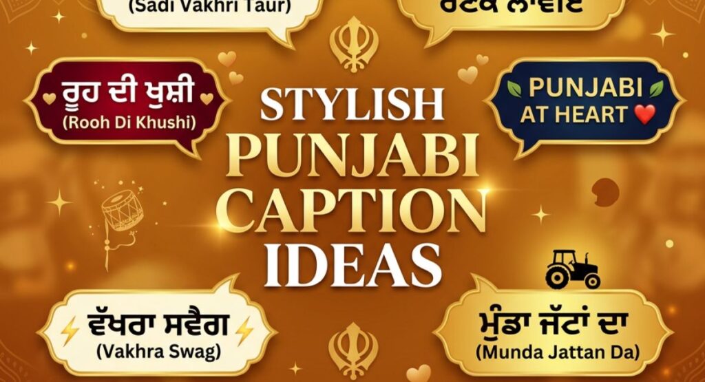 Stylish Punjabi Caption Ideas