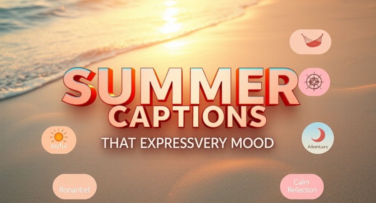 Summer Captions That Express Every Mood