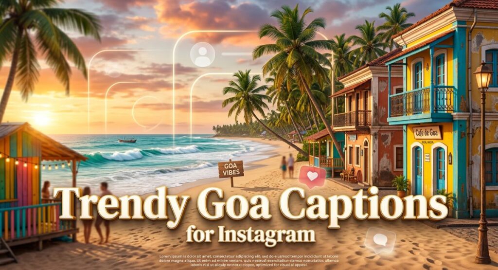 Trendy Goa Captions for Instagram 
