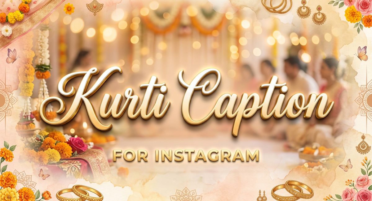 Trendy Kurti Captions for Instagram