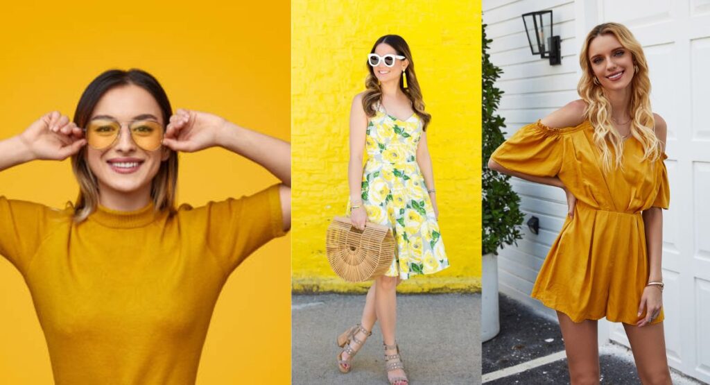 Yellow Outfit Captions for Instagram