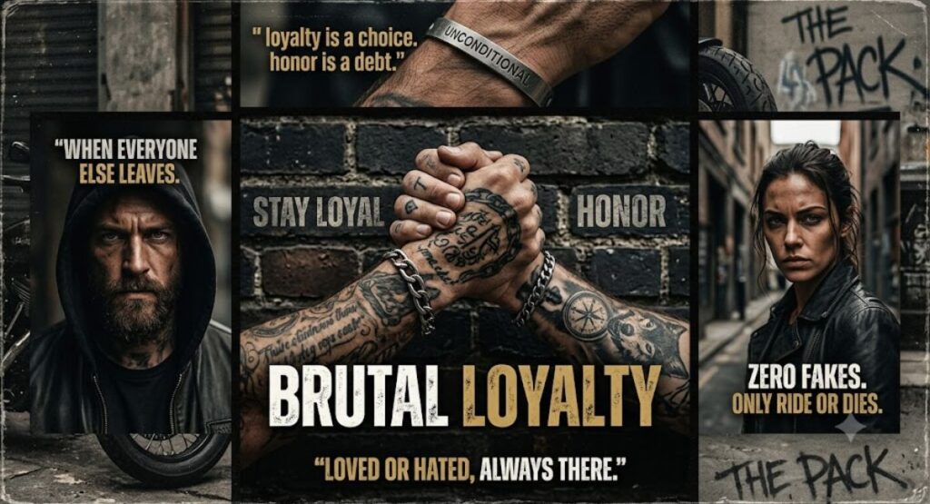 Brutal Loyalty Captions For Instagram