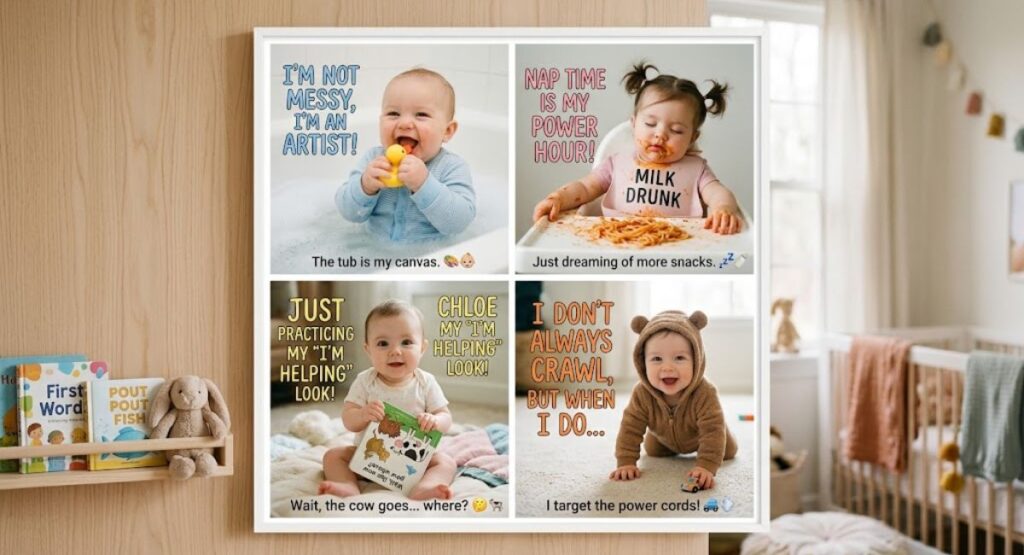 Cute & Funny Baby Photo Captions