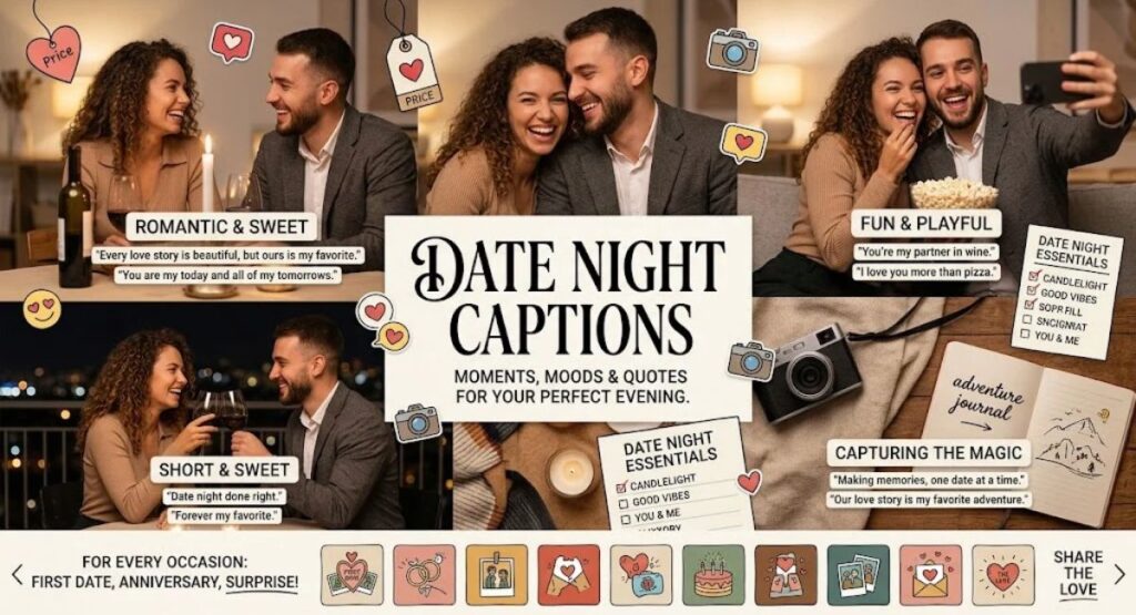Date Night Captions