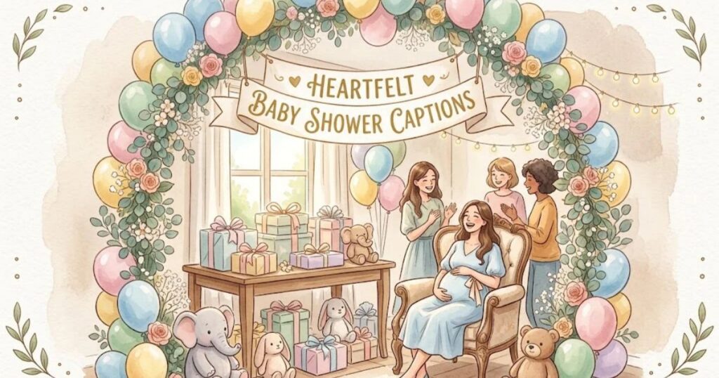 Heartfelt Baby Shower Captions