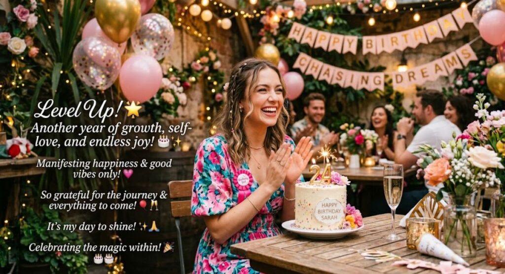 Positive Vibe Self Birthday Captions