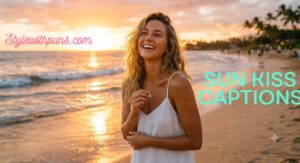 Sun kiss Captions For Instagram: Golden Glow Trends