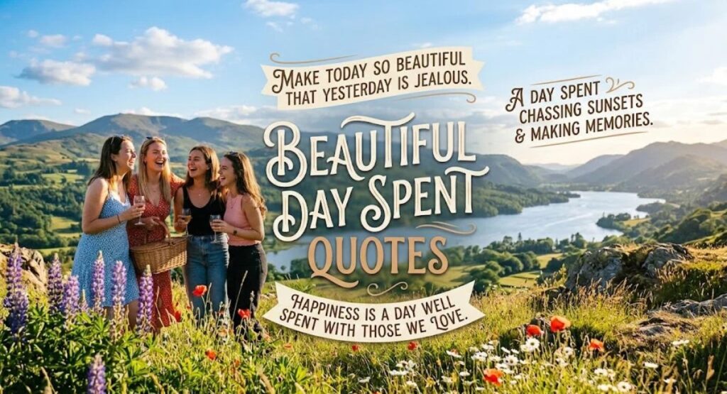 Beautiful Day Spent Quotes 