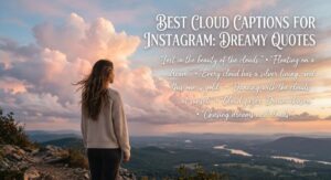 Best Cloud Captions for Instagram: Dreamy Quotes