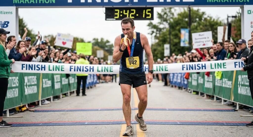 Funny Marathon Instagram Captions