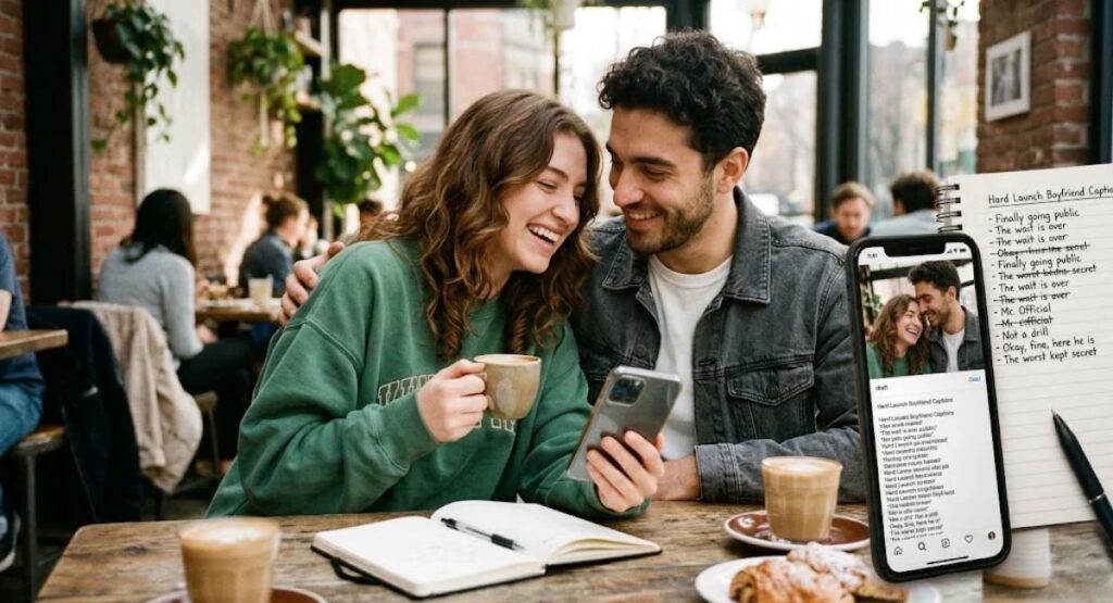 Hard Launch Boyfriend Captions