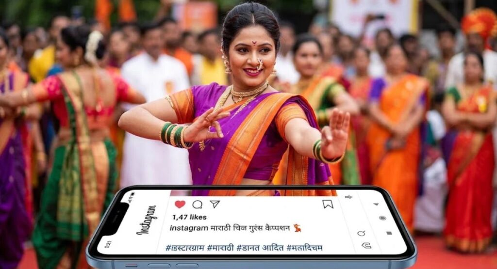 Marathi Dance Captions for Instagram